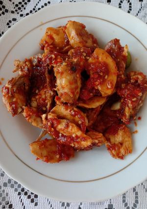 Foto resep Ayam Merah Disuka🌶