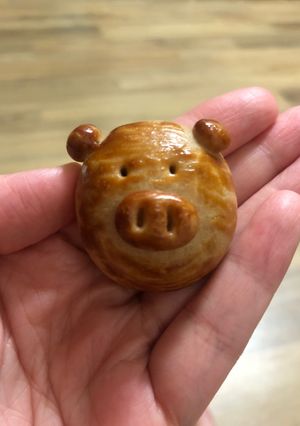 Hình của món Bánh trung thu không nhân (mooncake biscuits) bằng nckd.