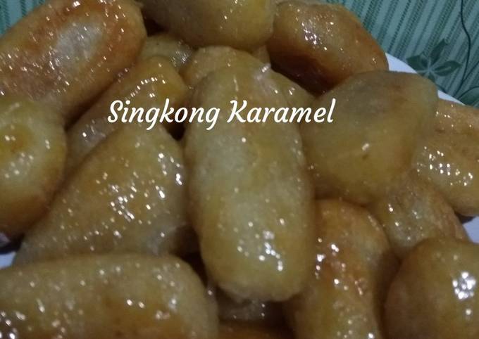 Karamel Singkong Legit