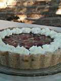 Tarta de uvas rosadas🍇🍇🍇🍇🍇🍇🍇