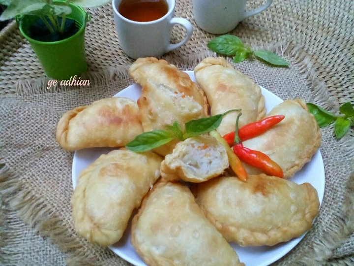 Cara Gampang Menyiapkan Resep Pastel Bihun simple (kulit renyah, tanpa telur) yang  Bikin Ketagihan Anti Ribet, Menggugah Selera