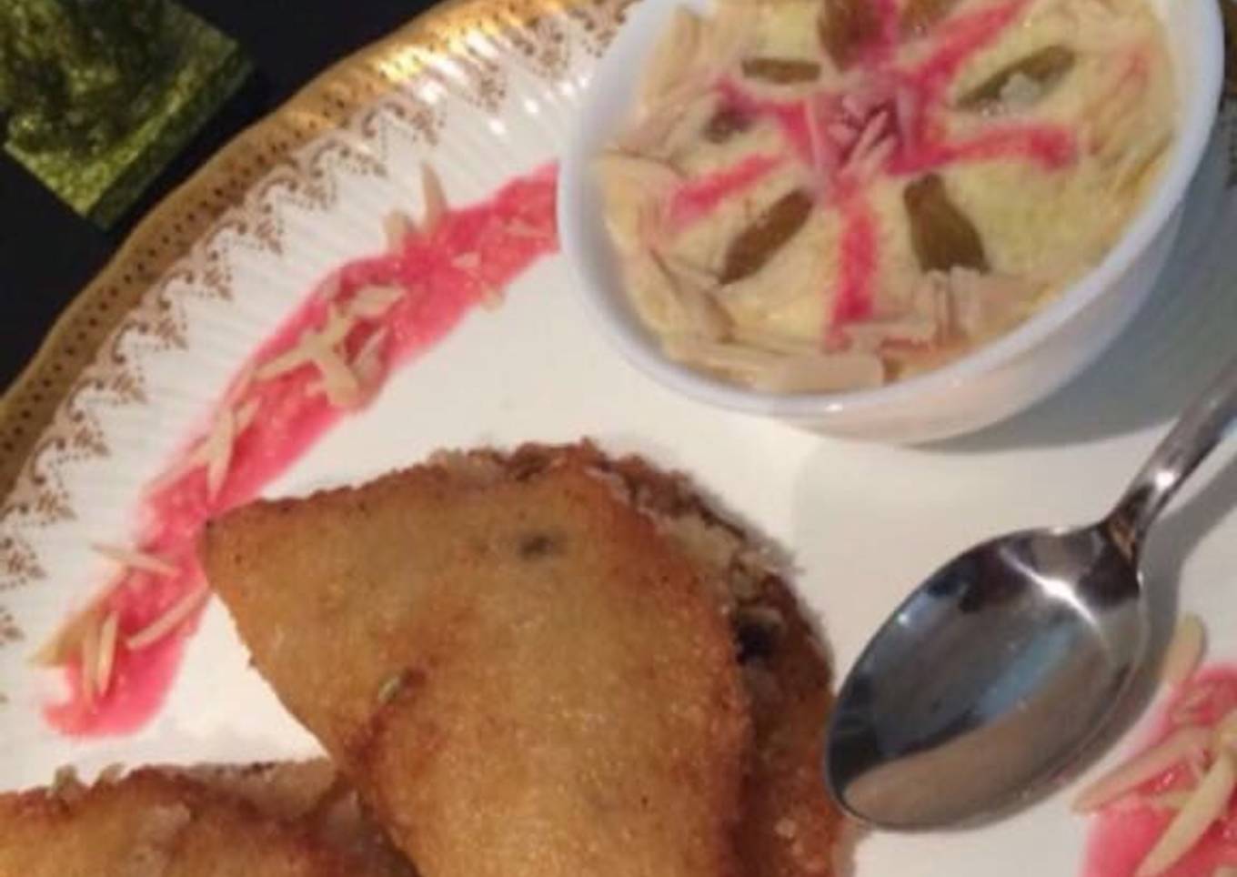 #rainbow3 #Indian desert Malpua kheer