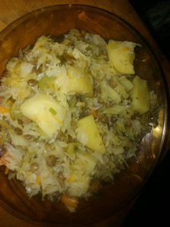 A picture of Kamande stew.