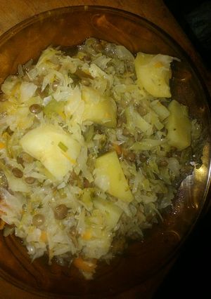 A picture of Kamande stew.