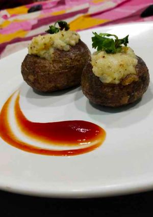 A picture of Loaded baked potato.