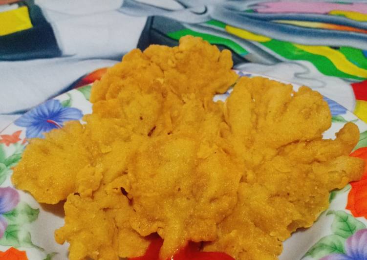 Resep Jamur crispy tahan lama yang Enak Banget