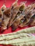Vegan Philly “Cheesesteak” Fried Wontons With Creamy Avocado Sauce 𝓥 (𝙿𝚕𝚊𝚗𝚝 𝙱𝚊𝚜𝚎𝚍 𝙼𝚊𝚖𝚊𝚜🌿)