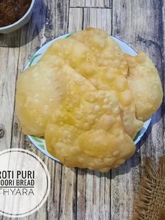 Foto resep Roti Puri / Poori Bread