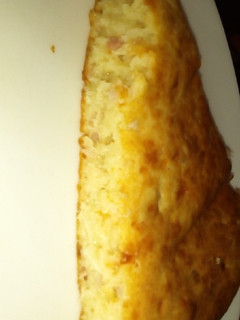 Una foto de Torta de jamón y queso reciclada