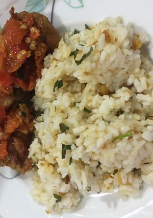 Foto resep Nasi daun jeruk ayam pokpok sambal korek