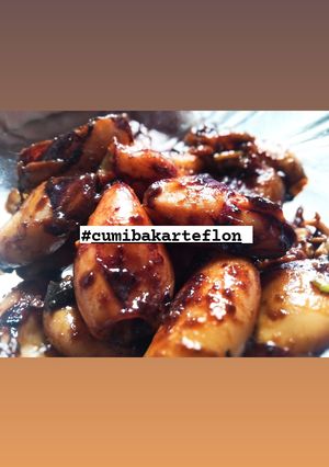 Foto resep Cumi bakar teflon