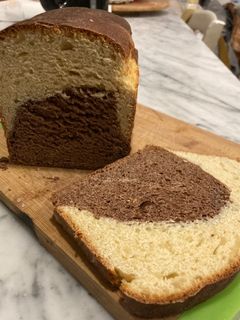 Foto di Pan brioche panna e cacao