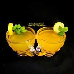 Turmeric Ginger Lemon Detox Golden Tea - Haldi Chai A picture of Turmeric Ginger Lemon Detox Golden Tea - Haldi Chai.