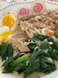 Udon kuah kaldu ebi-ayam