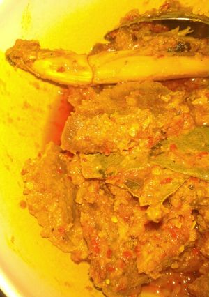Foto resep Sambal asam daging sapi