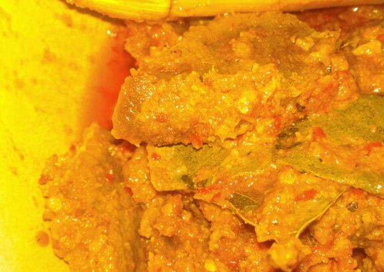 Resep Sambal asam daging sapi yang Bisa Manjain Lidah