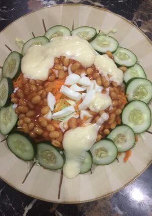 A picture of Hadin salad.