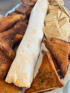 Una foto de Canapé de queso Philadelphia