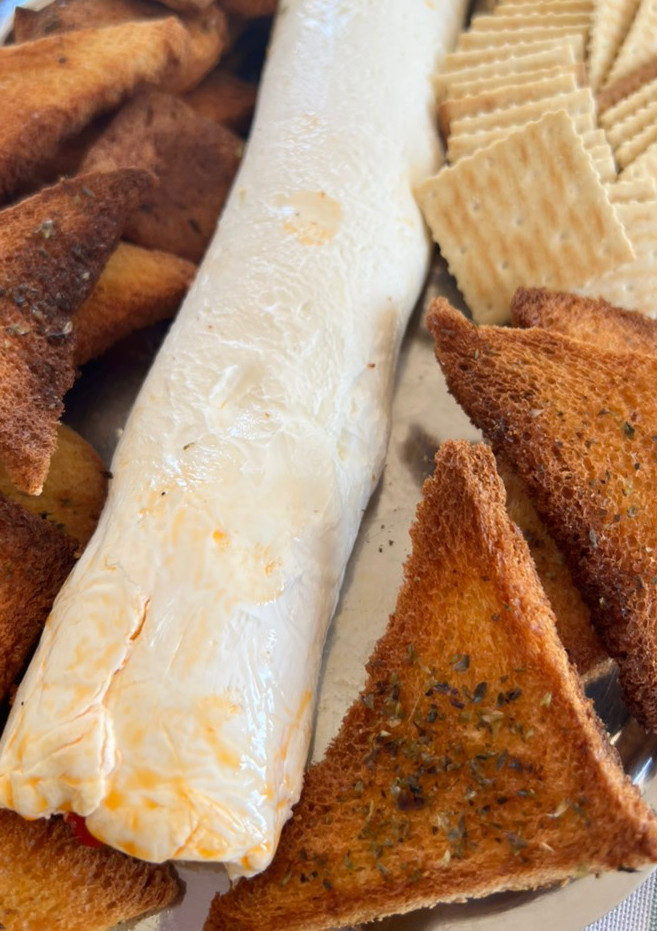 Una foto de Canapé de queso Philadelphia