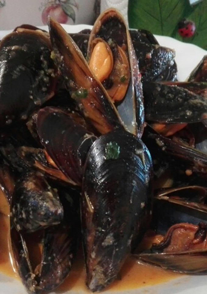 Una foto de Mejillones a la marinera