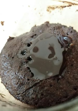 صورة لوصفة كيكة الميكرويف الصحية