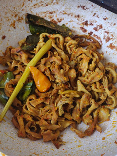 Foto resep Usus ayam bumbu merah