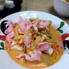 A picture of Gulai Labu Siam Buncis.