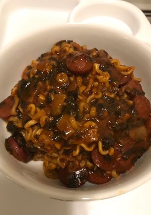Foto resep Samyang pedes dower