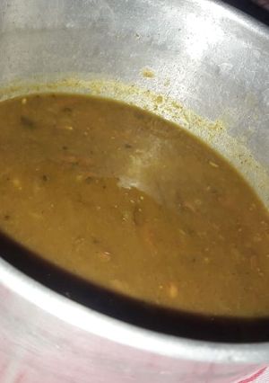 A picture of Rajmah masala punjabi style.
