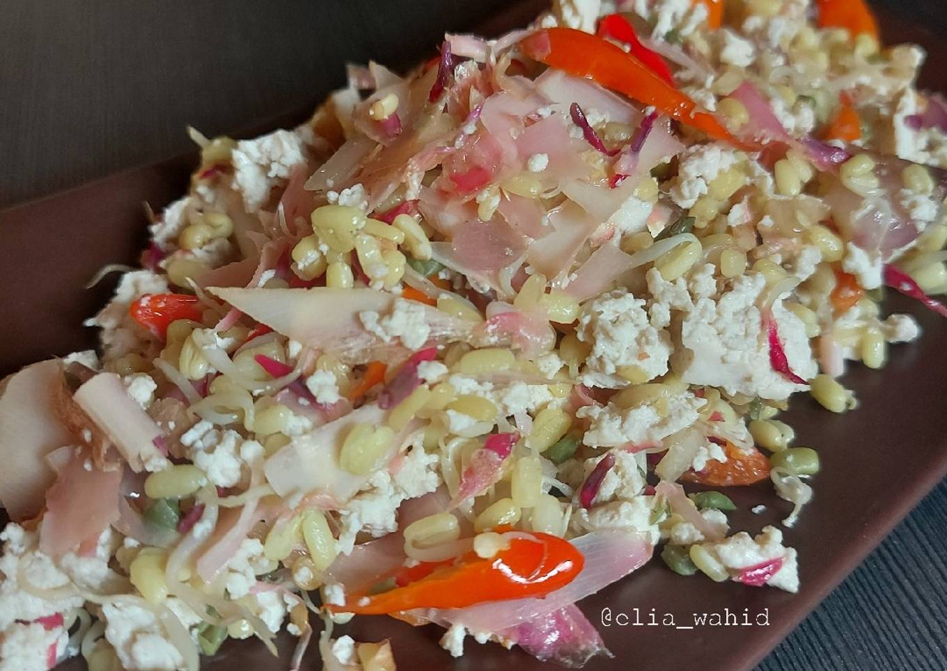 Tumis Tahu Kecombrang