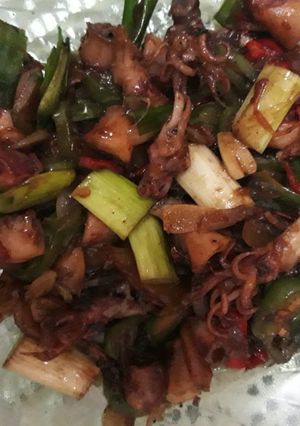 Foto resep Asin cumi cabe ijo