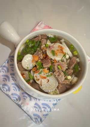 Foto resep Sup Lobak Sapi Bening