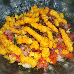 A picture of KurKure aloo chaat 🔥🔥🔥.