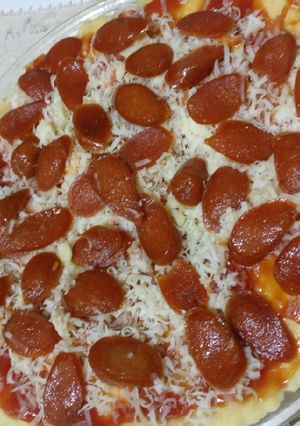Foto resep Pizza Sosis Sederhana