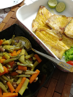 عکسی از دستور ماهی رژیمی