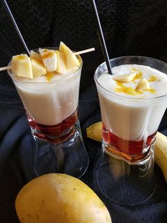 عکسی از دستور اسموتی انبه و موز