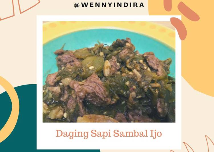 [54] Daging Sapi Sambal Ijo