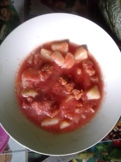 Una foto de Guiso de papas
