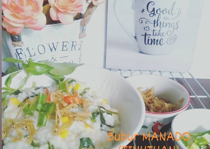 Resep Bubur MANADO / TINUTUAN, Menggugah Selera