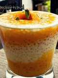 Tapioca Pearls Pudding with Mango