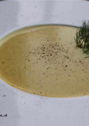 صورة لوصفة شوربة الخضار بكريمة الفطر
