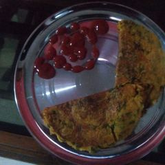 Healthy palak cheela A picture of Healthy palak cheela.