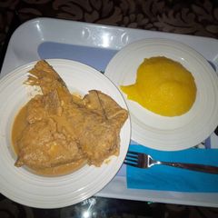 A picture of Egusi pepper soup.