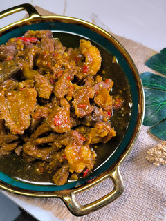 Foto resep Oseng kambing kecap pedas