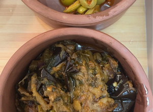 صورة لوصفة مخلل باذنجان أو أتشار بالبذنجان