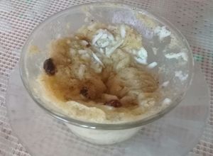 Una foto de Cupcake de plátano ☕🍌