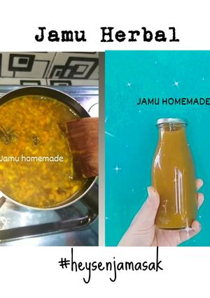 Foto resep JAMU HERBAL pelancar HAID tak teratur, pembantu SINGSET alami 🍵