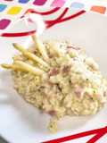 Risotto asparagi e speck