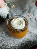 🎄Velouté de patate douce et sa chantilly de chèvre frais granola salée