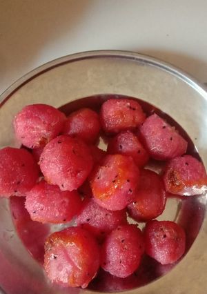 Foto resep Bola Bola buah naga
